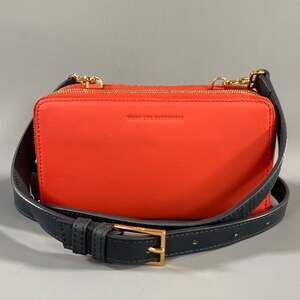 WANT LES ESSENTIELS DE LA VIE Red Navy Color Block Bag